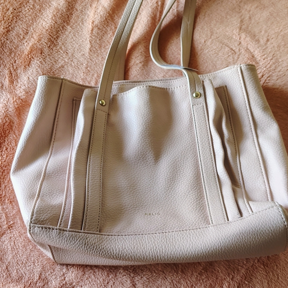 Relic Light Pink Tote Bag